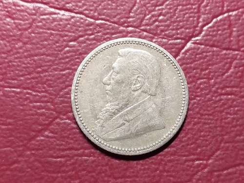 1893 ZAR STERLING SILVER SIXPENCE