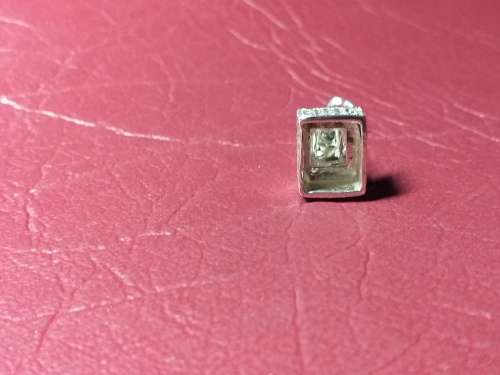 LOVELY GENUINE SOLID STERLING SILVER CHARM - [L 23 mm, 2,2 g]