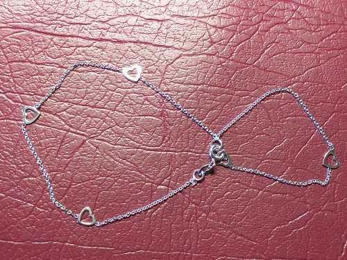 LOVELY GENUINE SOLID STERLING SILVER BRACELET