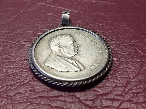 1967 RSA SILVER R1 ENGLISH SET IN STERLING SILVER - [18,4 gram]