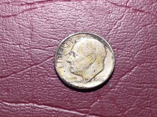 1946 USA SILVER 1 Dime `Roosevelt Silver Dime`