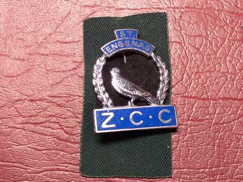 ST. ENGENAS Z.C.C - St Engenas Zion Christian Church - BADGE