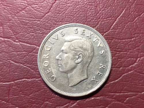 1952 SA UNION SILVER 2.5 SHILLINGS