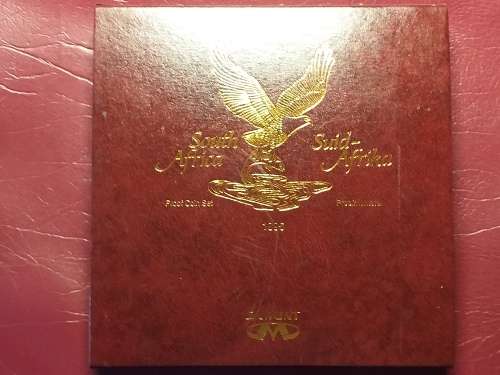 1995 RSA PROOF COIN SET CAPSULED IN SAM BOX