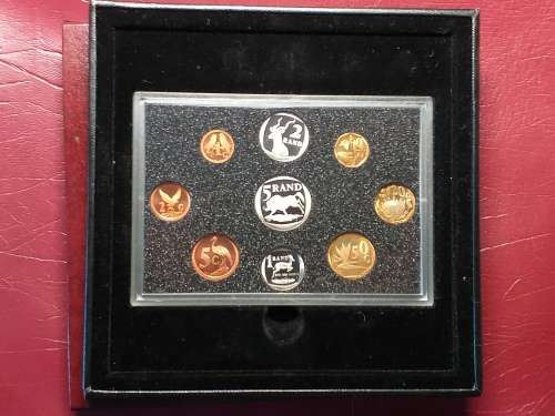 1995 RSA PROOF COIN SET CAPSULED IN SAM BOX