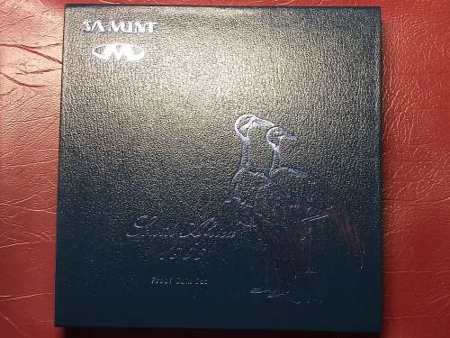 1996 RSA PROOF COIN SET CAPSULED IN SAM BOX