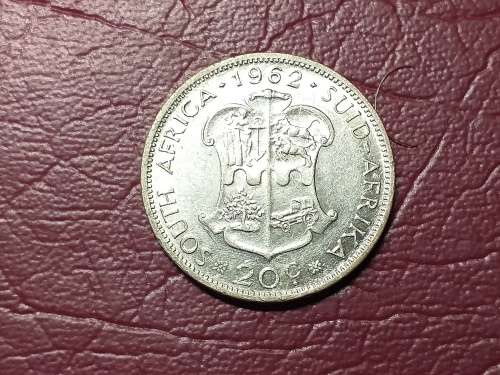 1962 RSA SILVER 20 CENT