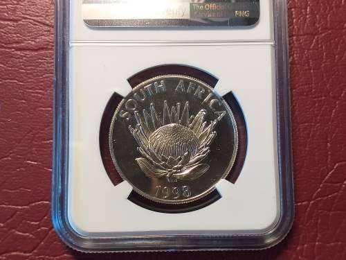 1998 RSA SILVER RAND - YEAR OF THE CHILD - NGC GRADED MS 66 - RARE
