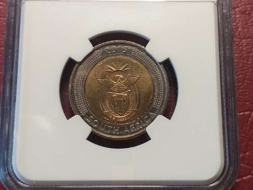 2015 RSA R5 - COINAGE OF GRIQUA TOWN BICENTENNIAL - NGC GRADED MS 66
