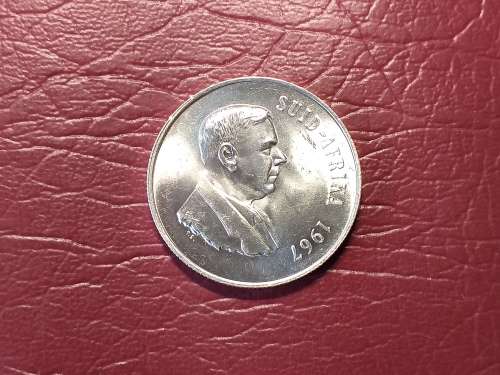 1967 RSA SILVER RAND - [Afrikaans] - [To my opinion Mint State]