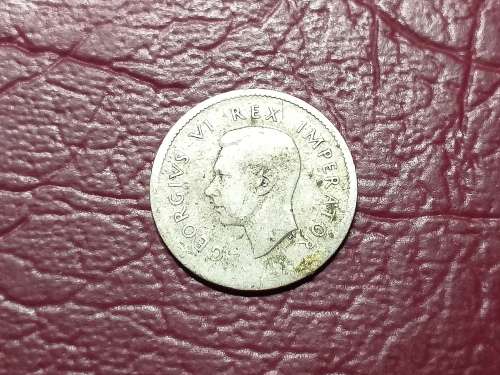1939 SA UNION SILVER 3 PENCE