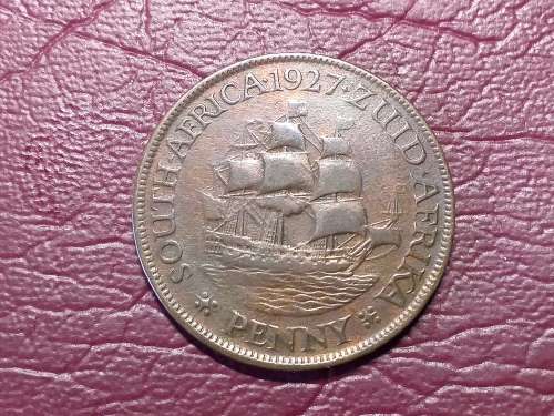 1927 SA UNION PENNY