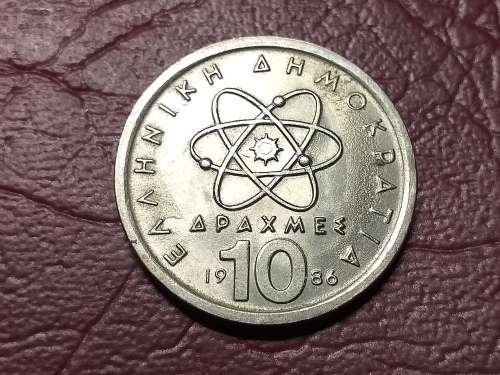 1986 GREECE 10 Drachmes - [UNC]