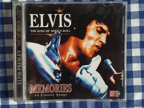 ELVIS THE KING OF ROCK AND ROLL - MEMORIES - 54 CLASSIC SONGS - DOUBLE CD