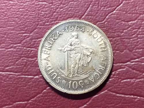 1964 RSA SIILVER 10 CENT