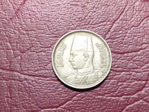1938 EGYPT 2 Milliemes - Farouk