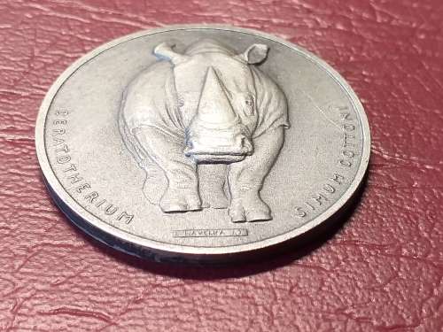 ZOO DVUR KRALOVE CZECHOSLOVAKIA MEDALLION - [28 g, Diameter 40 mm]