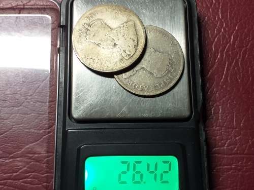 SCRAP COINS 21 gram FINE SILVER - [Bid per gram to take all.]