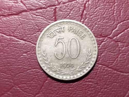 1974 INDIA 50 Paise
