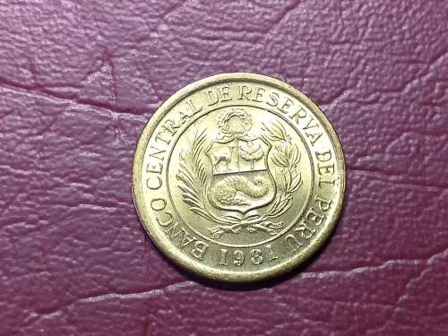 1981 PERU 5 Soles de Oro - [Mint State]