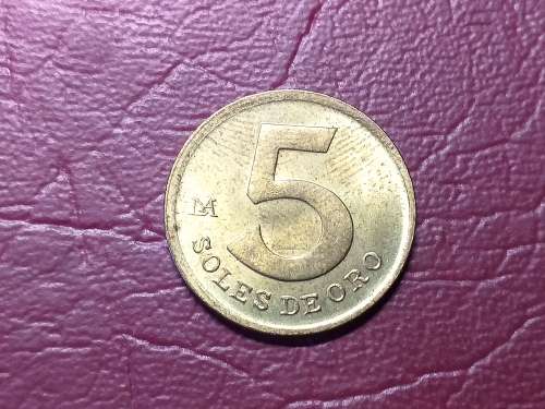 1981 PERU 5 Soles de Oro - [Mint State]