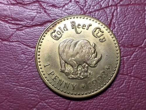 1993 GOLD REEF CITY PENNY