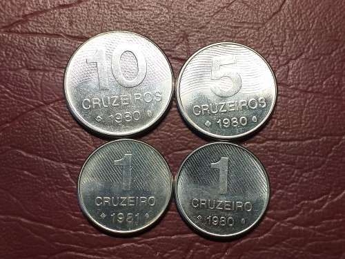 4 x COINS FROM BRASIL - [Bid per coin to take all.]
