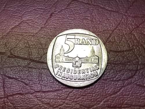 1994 RSA R5 - PRESIDENTIAL INAUGURATION - MINT STATE