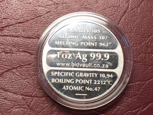 DCX 1oz Fine Silver PROOF Medallion CAPSULED - [31,2 gram]
