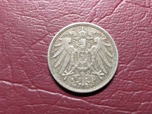 1913 GERMANY 10 PFENNIG