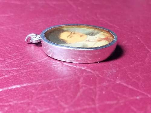 LOVELY GENUINE STERLING SILVER PENDANT IN GOOD CONDITION - [L  20 mm, 4,7 g]