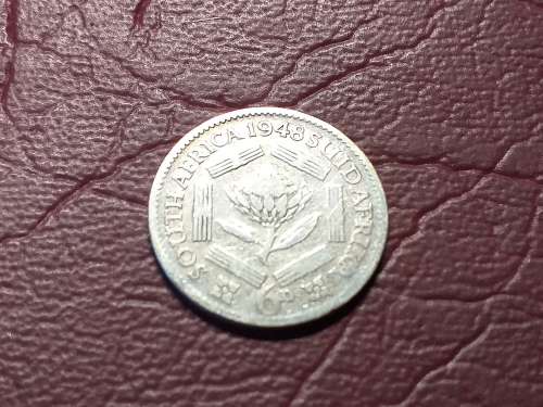 1948 SA UNION 6 PENCE