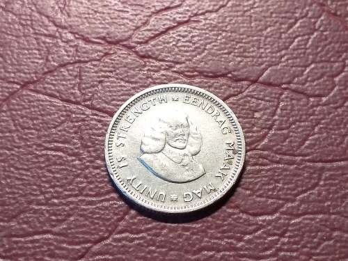 1963 RSA SILVER 5 CENT