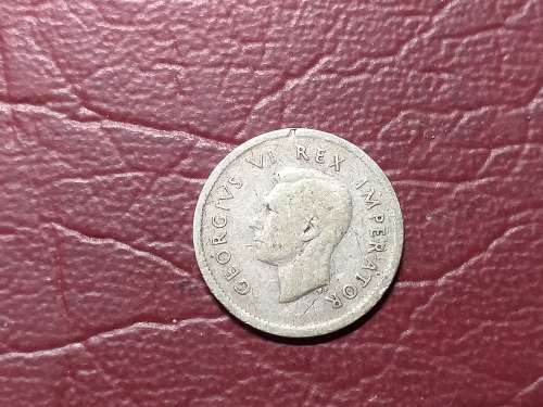 1939 SA UNION SILVER 3 PENCE