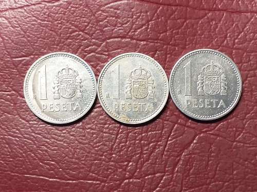 A LOT OF 3 COINS FROM SPAIN - [Bid per coin to take all.]