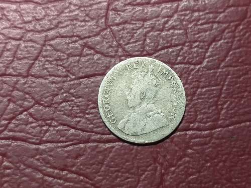 1927 SA UNION SILVER 3 PENCE