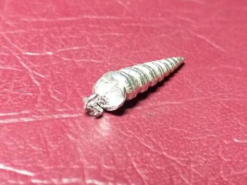 LOVELY GENUINE SOLID STERLING SILVER PENDANT/CHARM IN EXCELLENT CONDITION -[L  24mm. 2,5 g]
