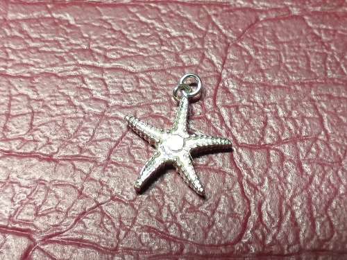 LOVELY GENUINE SOLID STERLING SILVER CHARM IN EXCELLENT CONDITION - [18 mm]