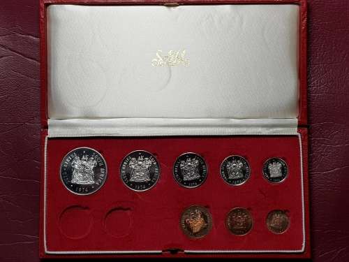 1974 RSA SHORT PROOF SET IN LONG PROOF SAM BOX