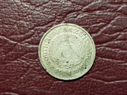 1924 SA UNION SILVER THREEPENCE