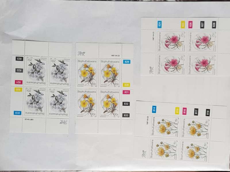 BOPHUTHATSWANA CONTRLE BLOCKS, FDC, MAXI CARDS - [ONE BID FOR ALL.]