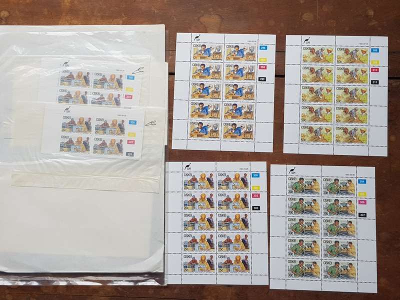 CISKEI FDC, CONTROLE BLOCKS, MINI SHEETS - [ONE BID FOR ALL.]