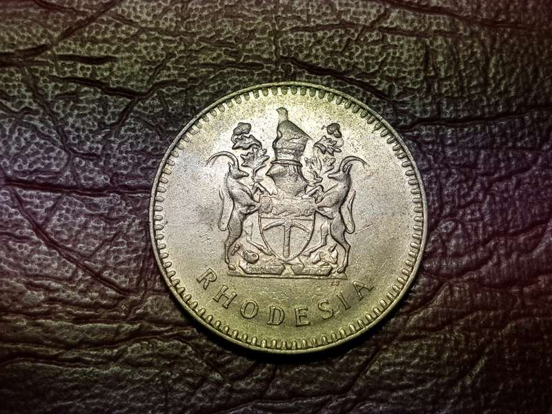 1975 RHODESIA 20 CENTS