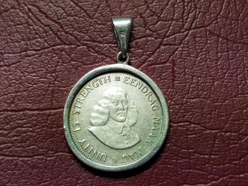 1962 RSA SILVER 20 CENT SET IN STERLING SILVER - [15,5 g]