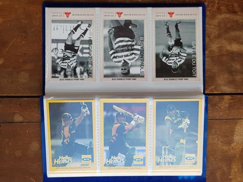 35 x MTN CRICKET COLLECTABLE CARDS - [Bid per card to take all.]