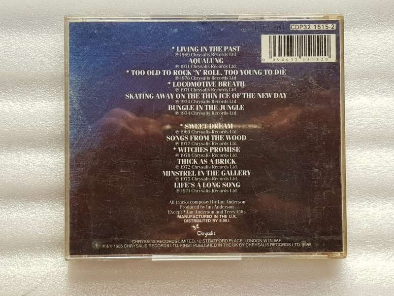 JETHRO TULL ORIGINAL MASTERS CD