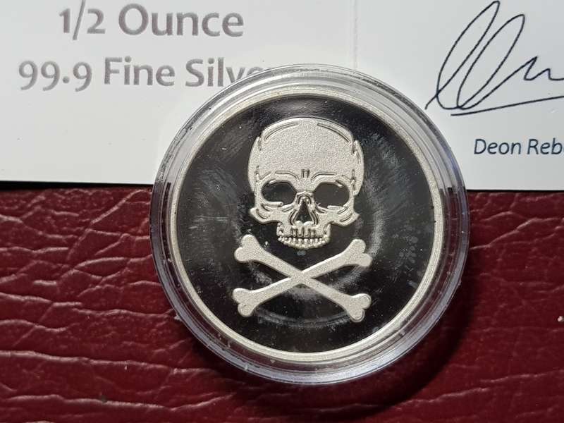 DCX ½ OZ Fine Silver PROOF Medallion CAPSULED WITH COA - [15,55 gram]