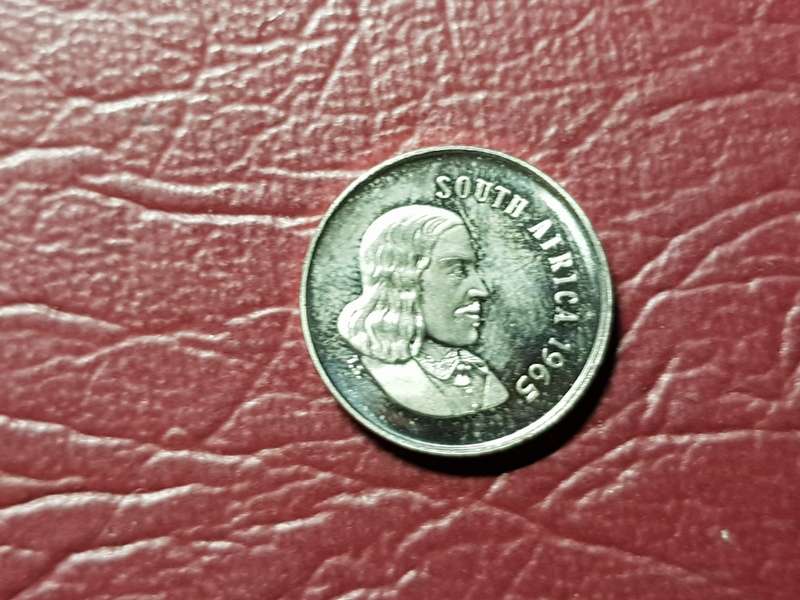 1965 RSA 5 CENT ENGLISH - PROOF