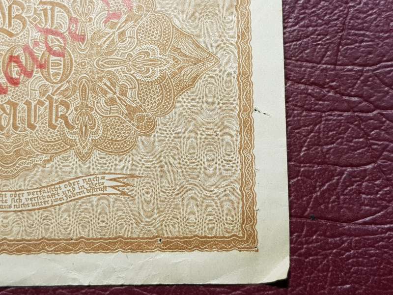 1922/1923 Germany 1 Milliarde Mark