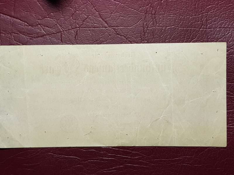 1923 Germany 500 000 Mark Reichsbanknote